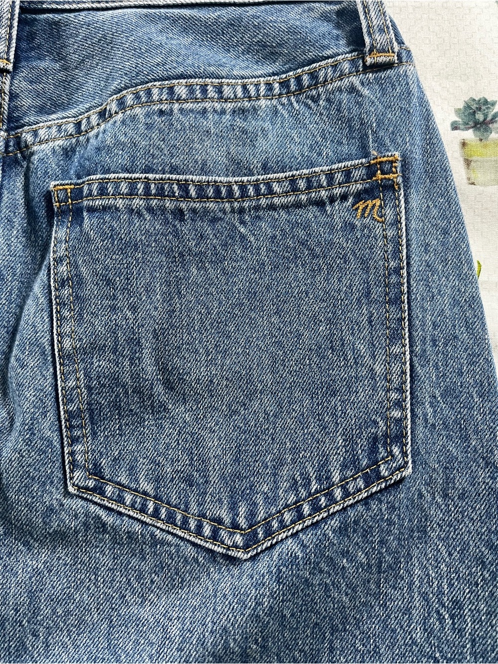 Madewell Rigid A-Line Women’s Denim Skirt Size 24 NWT - Picture 11 of 12